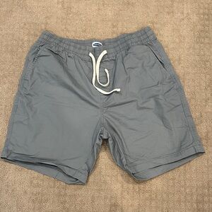 Old Navy Gray Flat Front Men Shorts